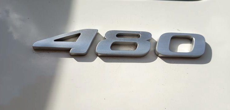 DAF XF 480 FT – PTRA : 44 TONNES – DIESEL –  840877 KMS – ANNEE 2020 BLANC FR-093-BJ