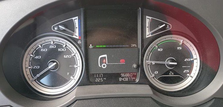 DAF XF 480 FT – PTRA : 44 TONNES – DIESEL –  840877 KMS – ANNEE 2020 BLANC FR-093-BJ