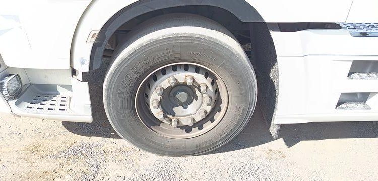 DAF XF 480 FT – PTRA : 44 TONNES – DIESEL –  840877 KMS – ANNEE 2020 BLANC FR-093-BJ