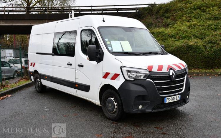 RENAULT MASTER CABINE APPROFONDIE 2.3 DCI 135ch 3T5 L3H2 GRAND-CONFORT BLANC FS-165-LZ