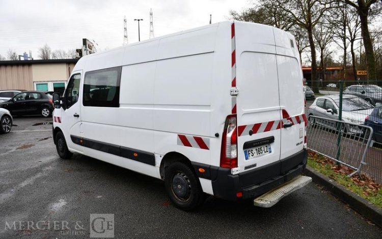 RENAULT MASTER CABINE APPROFONDIE 2.3 DCI 135ch 3T5 L3H2 GRAND-CONFORT BLANC FS-165-LZ