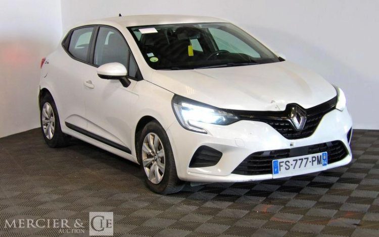 RENAULT CLIO V SOCIETE 1.5 BLUEDCI 85ch AIR NAVI BLANC FS-777-PM