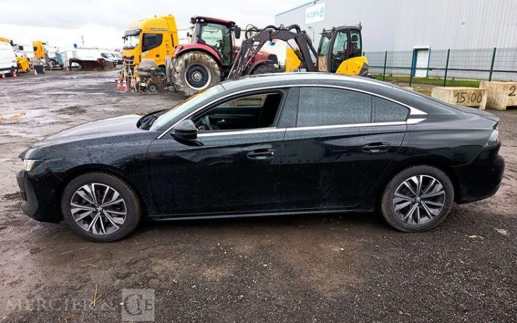 PEUGEOT 508 PURE TECH 130 CH S&S ALLURE PACK EAT8 – DIESEL 109939 KMS – ANNEE 2021 NOIR FZ-218-SR