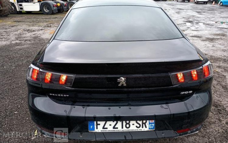 PEUGEOT 508 PURE TECH 130 CH S&S ALLURE PACK EAT8 – DIESEL 109939 KMS – ANNEE 2021 NOIR FZ-218-SR