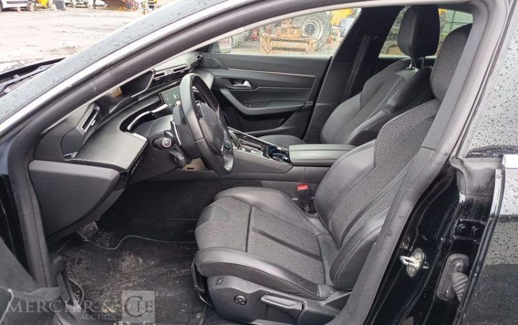 PEUGEOT 508 PURE TECH 130 CH S&S ALLURE PACK EAT8 – DIESEL 109939 KMS – ANNEE 2021 NOIR FZ-218-SR