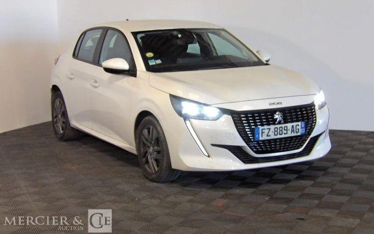 PEUGEOT 208 1.5 BLUEHDI 100ch ACTIVE BUSINESS BLANC FZ-889-AG