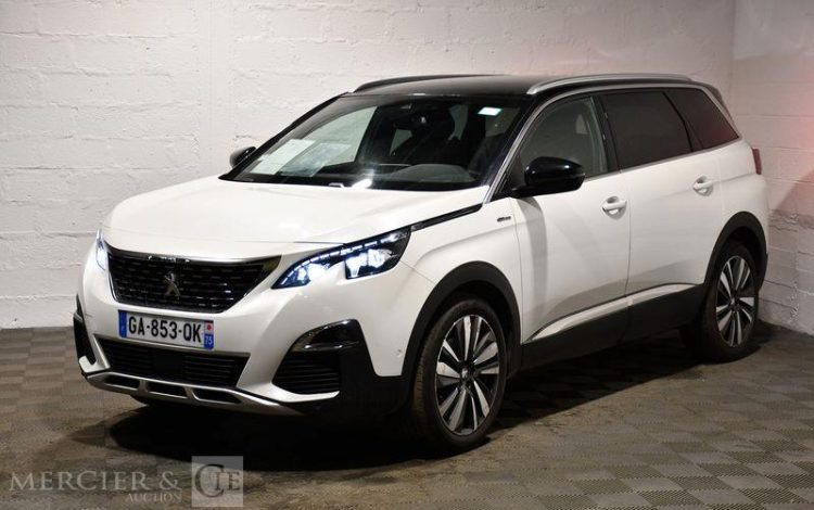 PEUGEOT 5008 1.2 PURETECH 130ch GT LINE EAT BLANC GA-853-QK