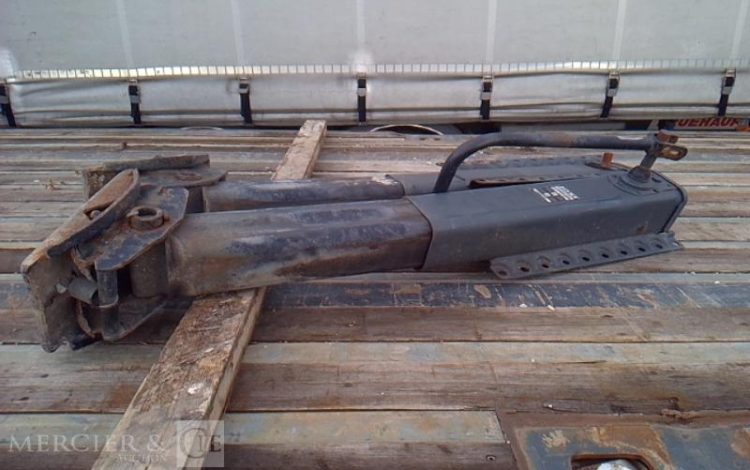 LECITRAILER SEMI-REMORQUE PLATEAU 3 ESSIEUX PTAC 38T GRIS GB-401-HW