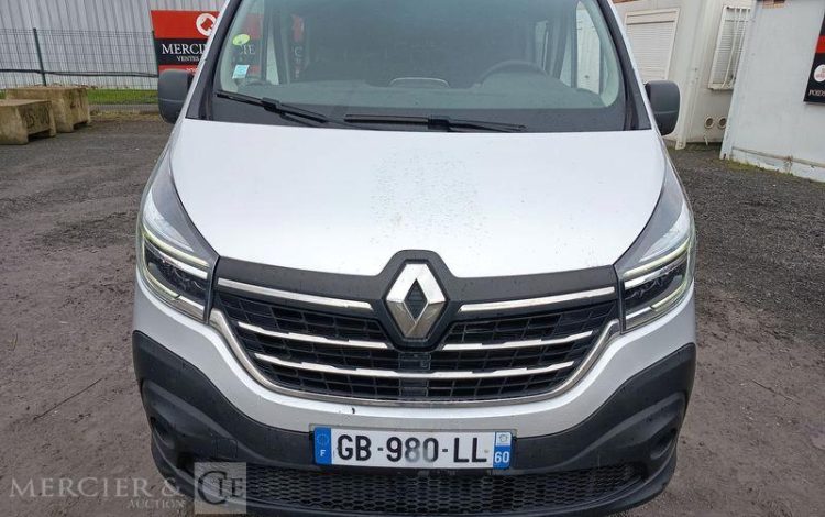 RENAULT TRAFIC III FOURGON PHASE 2 L1H1 2,0 DCI 16V 145 CV – DIESEL-6 PL – ANNEE 2021 GRIS GB-980-LL