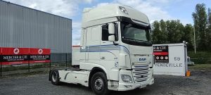 DAF XF 480 FT – PTRA 44 TONNES – DIESEL – 616736 KMS – ANNEE 2021 BLANC GC-199-XD