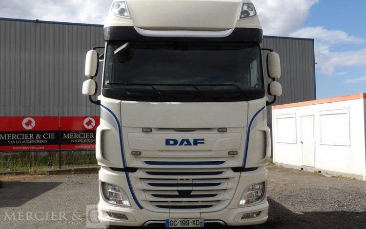 DAF XF 480 FT – PTRA 44 TONNES – DIESEL – 616736 KMS – ANNEE 2021 BLANC GC-199-XD
