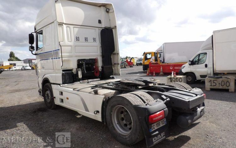 DAF XF 480 FT – PTRA 44 TONNES – DIESEL – 616736 KMS – ANNEE 2021 BLANC GC-199-XD