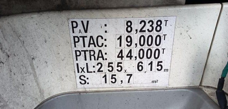 DAF XF 480 FT – PTRA 44 TONNES – DIESEL – 616736 KMS – ANNEE 2021 BLANC GC-199-XD