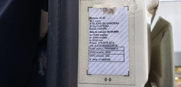 DAF XF 480 FT – PTRA 44 TONNES – DIESEL – 616736 KMS – ANNEE 2021 BLANC GC-199-XD