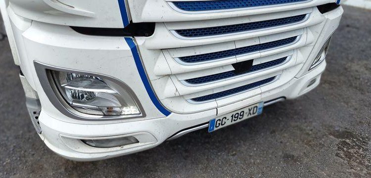 DAF XF 480 FT – PTRA 44 TONNES – DIESEL – 616736 KMS – ANNEE 2021 BLANC GC-199-XD