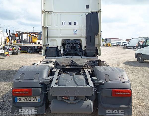 DAF XF 480 FT – PTRA : 44 TONNES – DIESEL – 605344 KMS – ANNEE 2021 BLANC GD-703-CV