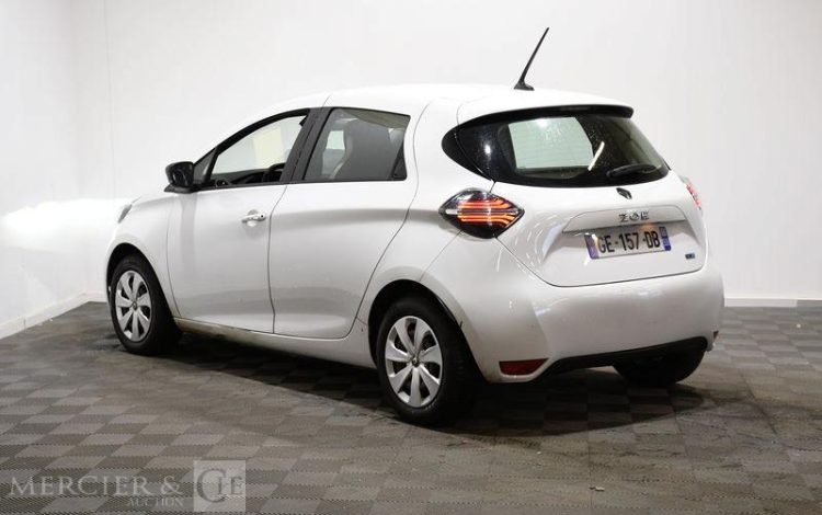 RENAULT ZOE ZE 110ch 40KWH ACHAT-INTEGRAL LIFE REVERSIBLE BVA BLANC GE-157-DB