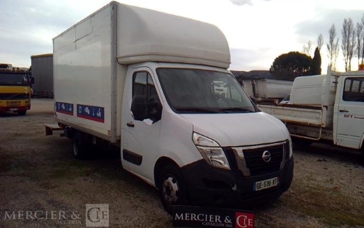 NISSAN NV400 20M3 L4H1 CAISSE HAYON OPTIMAL 2L3 BLANC GE-536-WT