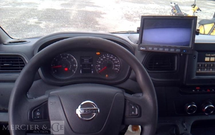 NISSAN NV400 20M3 L4H1 CAISSE HAYON OPTIMAL 2L3 BLANC GE-536-WT