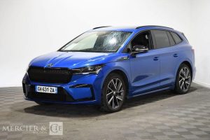SKODA ENYAQ 80X 82KWH 265ch SPORT LINE 4X4 BVA BLEU GH-631-ZA