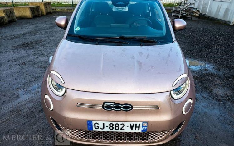 FIAT 500E ELECTRIC 120 58PPM 42KW CHAMPAGNE GJ-882-VH