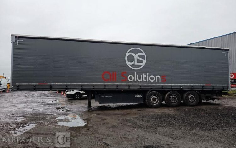 KOGEL SEMI REMORQUE BACHEE 3 ESSIEUX – PTAC : 38 TONNES –  GK-816-DP