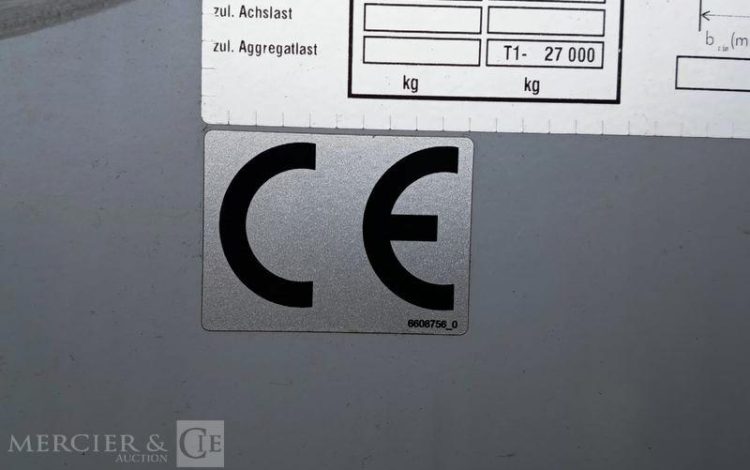 KOGEL SEMI REMORQUE BACHEE 3 ESSIEUX – PTAC : 38 TONNES –  GK-816-DP