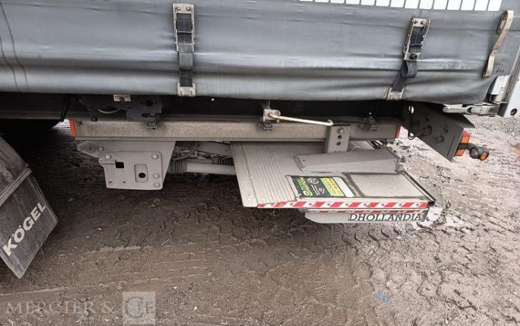 KOGEL SEMI REMORQUE BACHEE 3 ESSIEUX – PTAC : 38 TONNES –  GK-816-DP