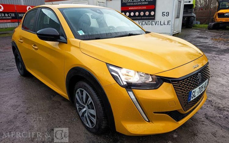 PEUGEOT e-208 ACTIVE JAUNE GL-705-KL