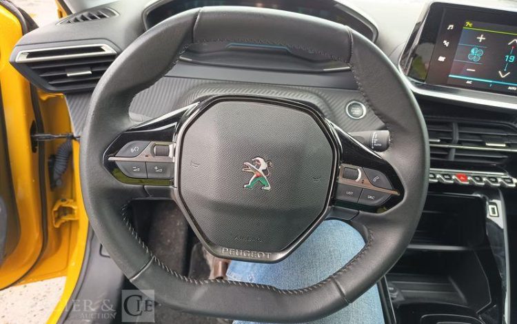 PEUGEOT e-208 ACTIVE JAUNE GL-705-KL