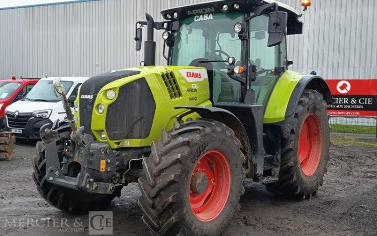 CLAAS TRACTEUR AGRICOLE ARION 610 – DIESEL – 422 HEURES – ANNEE 2022  GL-959-EX
