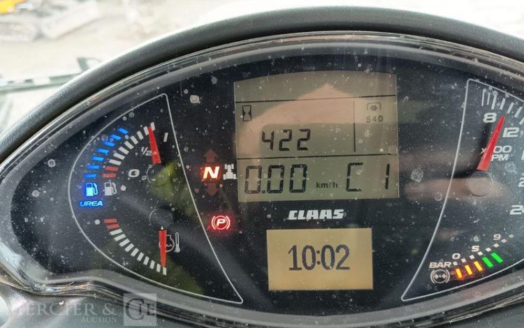 CLAAS TRACTEUR AGRICOLE ARION 610 – DIESEL – 422 HEURES – ANNEE 2022  GL-959-EX