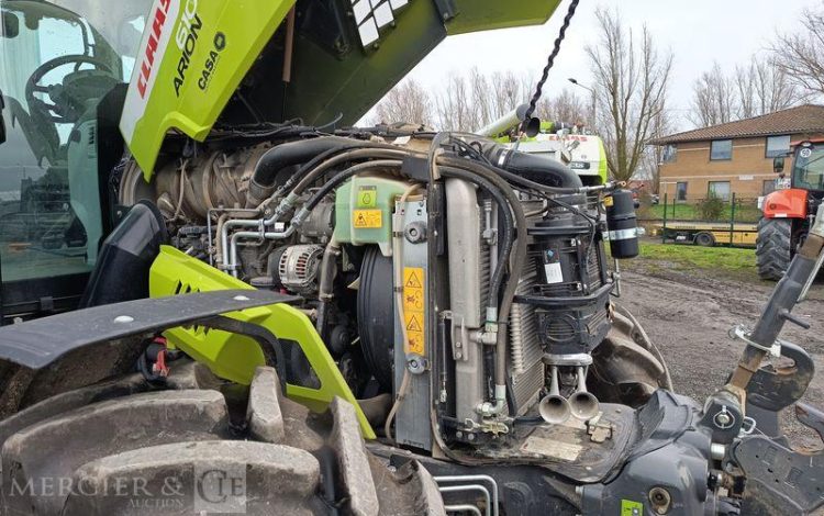 CLAAS TRACTEUR AGRICOLE ARION 610 – DIESEL – 422 HEURES – ANNEE 2022  GL-959-EX