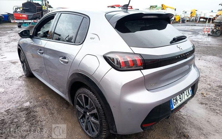 PEUGEOT 208 GT PURE TECH 130S&S EAT8 GRIS GM-977-LK