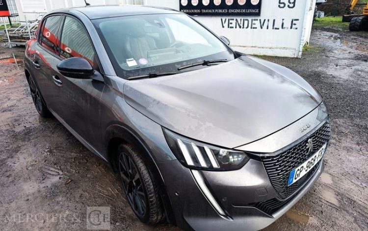 PEUGEOT 208 1,2 PURE TECH 130 S&S GT GRIS GP-968-FR