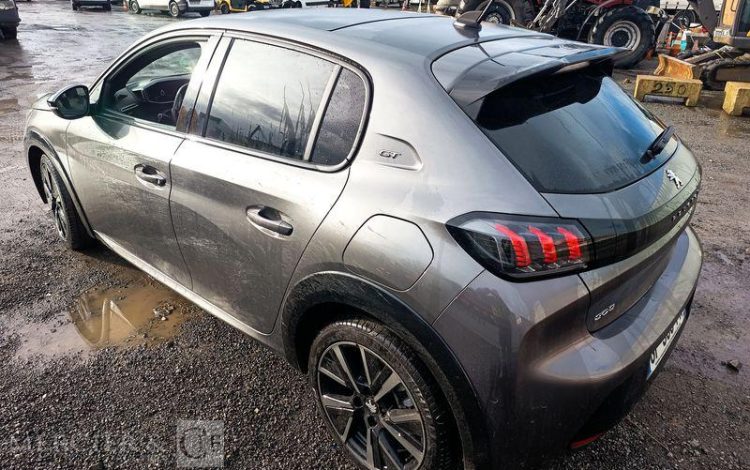 PEUGEOT 208 1,2 PURE TECH 130 S&S GT GRIS GP-968-FR