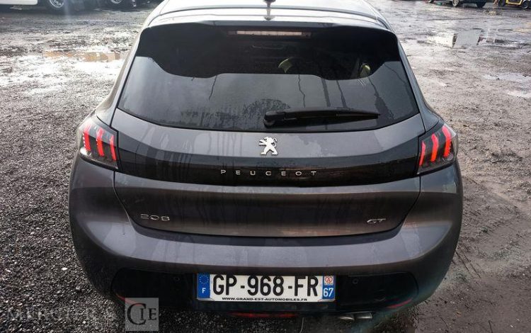 PEUGEOT 208 1,2 PURE TECH 130 S&S GT GRIS GP-968-FR