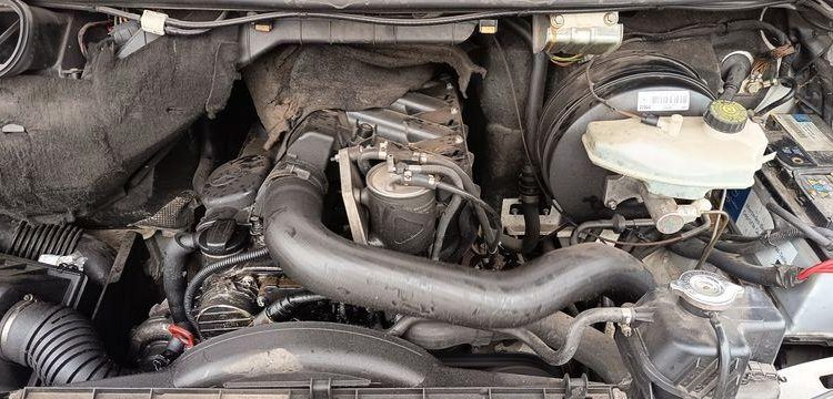 MERCEDES SPRINTER 411CDI 35 2.2D 109 CV  BENNE DOUBLE CABINE – DIESEL – AN 2003 BLANC GW-786-DH