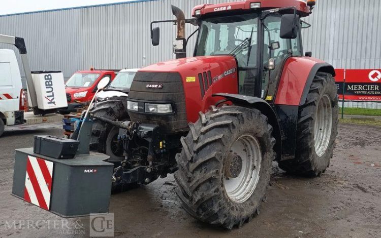CASE TRACTEUR AGRICOLE IH CVX 195 DIESEL – 9400 HEURES – ANNEE 2010  GX-285-FV