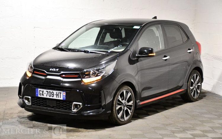 KIA PICANTO 1.2 DPI 85ch GT LINE PREMIUM BVA NOIR GX-709-HT