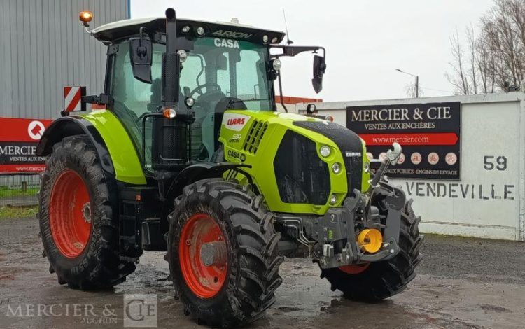 CLAAS TRACTEUR AGRICOLE ARION 530 C MATIC DIESEL – 97 HEURES – ANNEE 2025  HB-591-PC