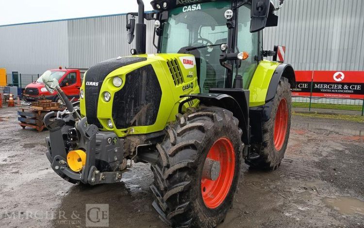 CLAAS TRACTEUR AGRICOLE ARION 530 C MATIC DIESEL – 97 HEURES – ANNEE 2025  HB-591-PC