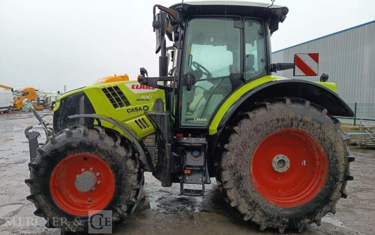 CLAAS TRACTEUR AGRICOLE ARION 530 C MATIC DIESEL – 97 HEURES – ANNEE 2025  HB-591-PC