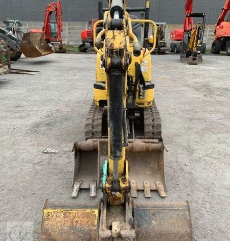 YANMAR MICROPELLE SV08-1A(S) A VOIE VARIABLE SUR CHENILLES DIESEL 1T – 1175 H – AN 2020  JAH918
