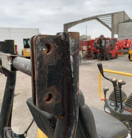 YANMAR MICROPELLE SV08-1A(S) A VOIE VARIABLE SUR CHENILLES DIESEL 1T – 1175 H – AN 2020  JAH918