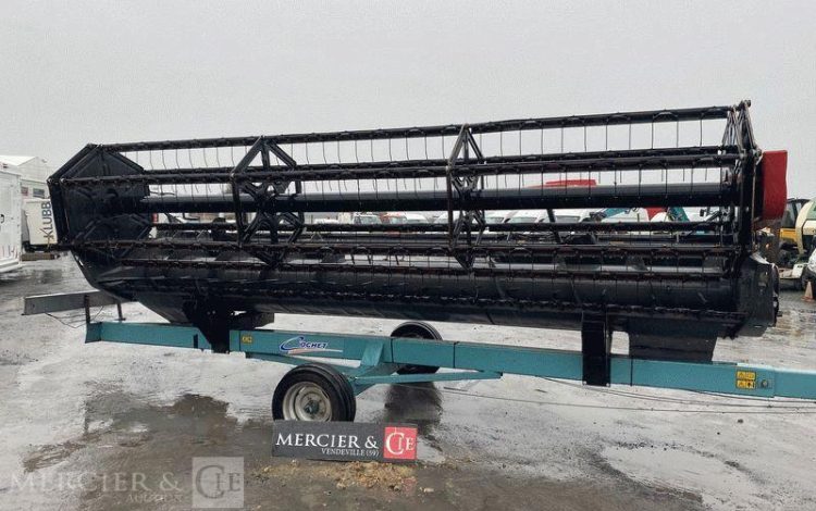 LAVERDA MOISSONNEUSE BATTEUSE LAVERDA 255 LCS AVEC BARRE DE COUPE 5 METRES – AN 2008  MOISS258