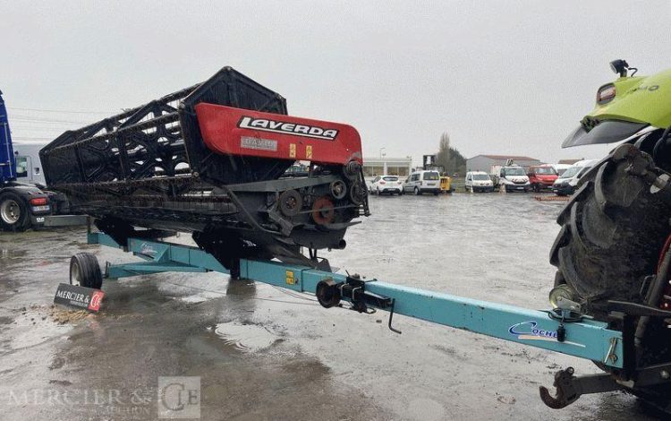 LAVERDA MOISSONNEUSE BATTEUSE LAVERDA 255 LCS AVEC BARRE DE COUPE 5 METRES – AN 2008  MOISS258