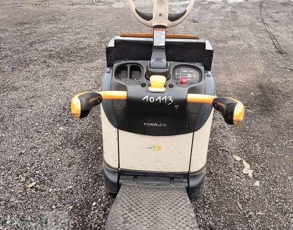 CROWN TRANSPALETTE ELECTRIQUE AUTOPORTE WT3040 – CAPACITE 2T – 2396 HEURES – AN 2015  10 113