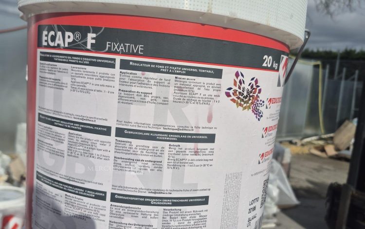 autre Lot de 5 Seaux de ECAP® E FIXATIVE  Fixatif universel prêt à lemploi.  98
