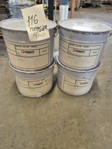 autre Lot comprenant 4 seaux de mastic industriel TEMATI Mastic 30-46, conditionnés en  104